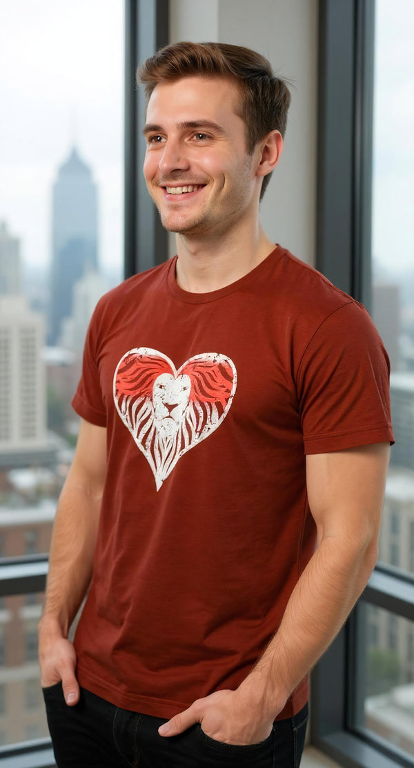 l.e.r.o.c. lion tee brickhouse