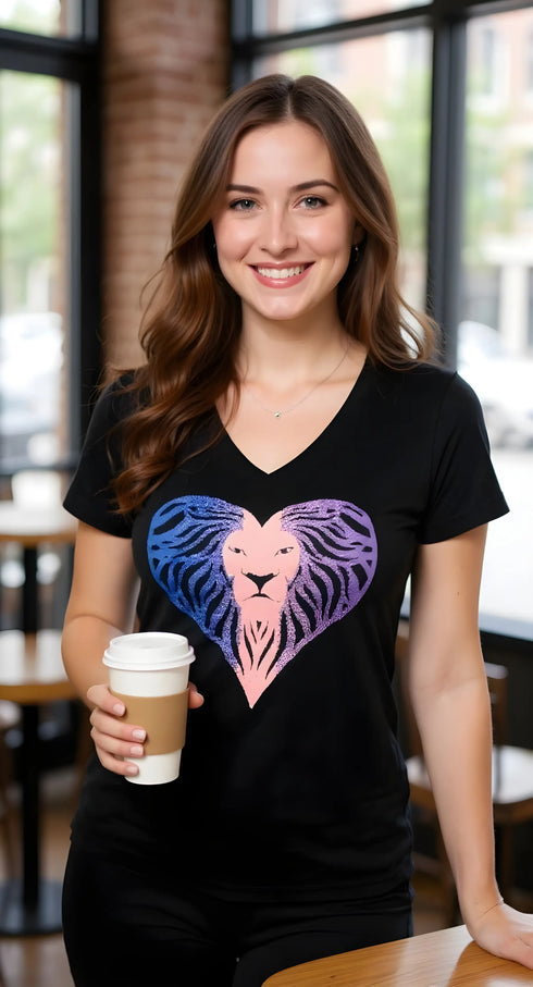 l.e.r.o.c. lion "summer nights" tee