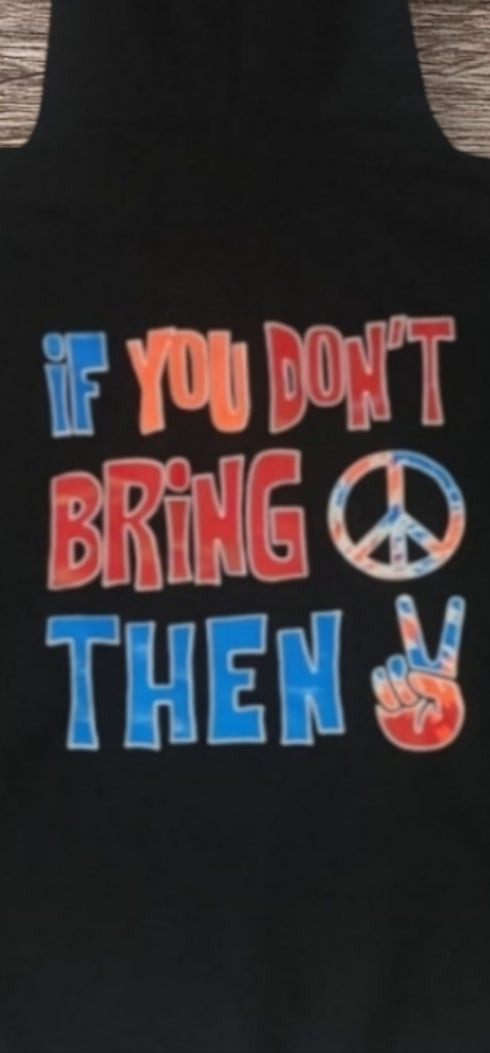 l.e.r.o.c. clothing "Bring Peace" hoodie