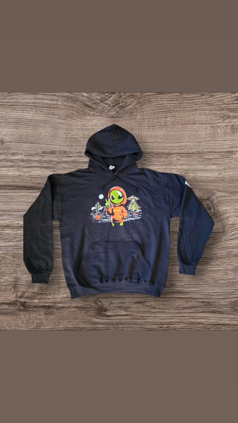 "I come in Peace" l.e.r.o.c. clothing hoodie