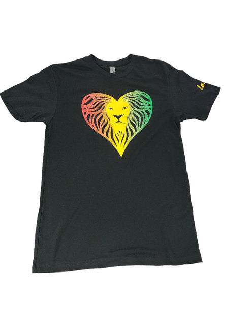 l.e.r.o.c. rasta lion tee