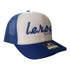 l.e.r.o.c. clothing trucker royal blue/white