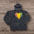 l.e.r.o.c. clothing rasta lion hoodie