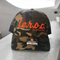 l.e.r.o.c. camo trucker hat flo orange