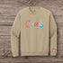 Peace or Peace sweatshirt Tan