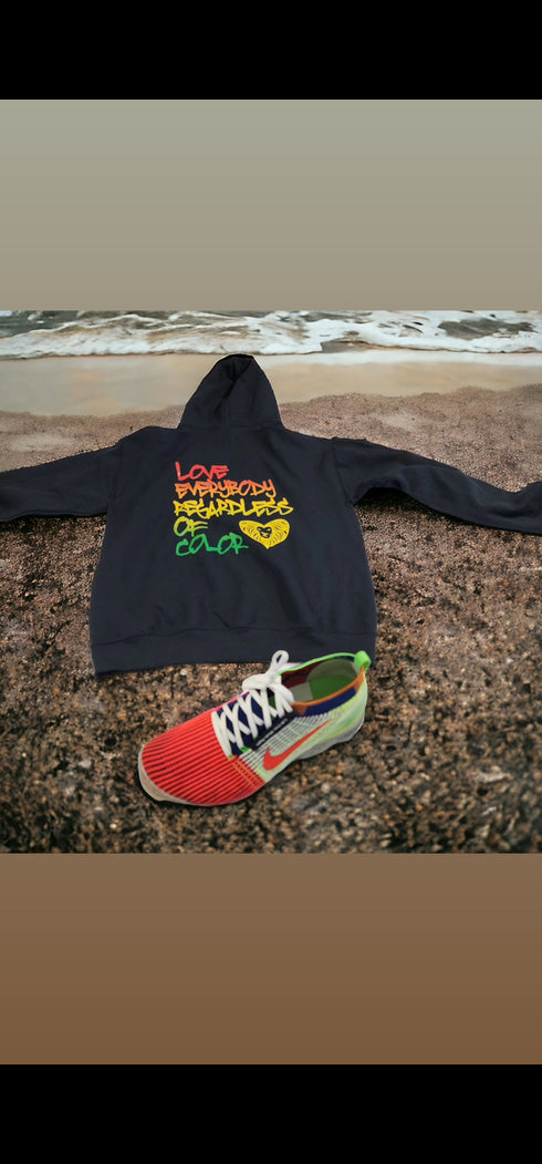 l.e.r.o.c. rasta graffiti hoodie