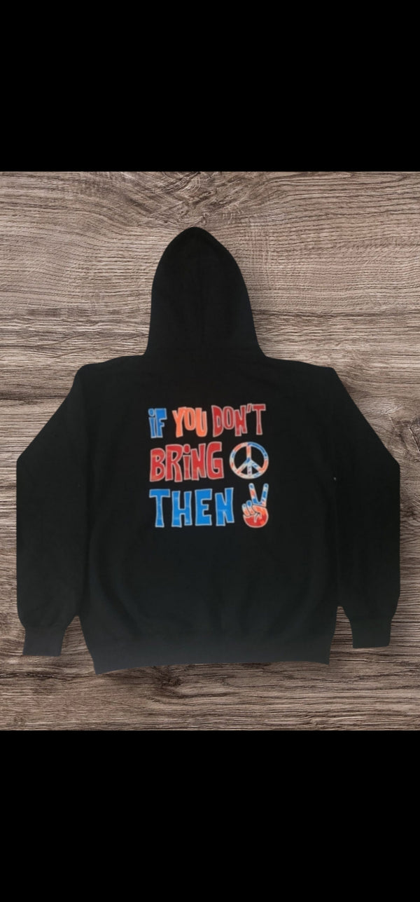 l.e.r.o.c. clothing "Bring Peace" hoodie