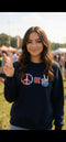 l.e.r.o.c. clothing "Peace or Peace" sweatshirt