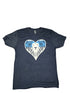 l.e.r.o.c. lion tee blue