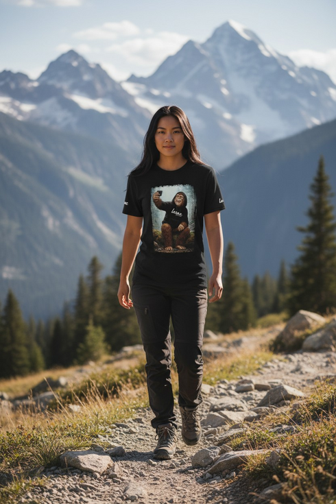 l.e.r.o.c. clothing "Bigfoot selfie" tee