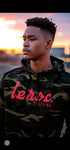 l.e.r.o.c. clothing camo hoodie flo orange