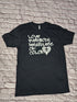 l.e.r.o.c. clothing Graffiti tee black