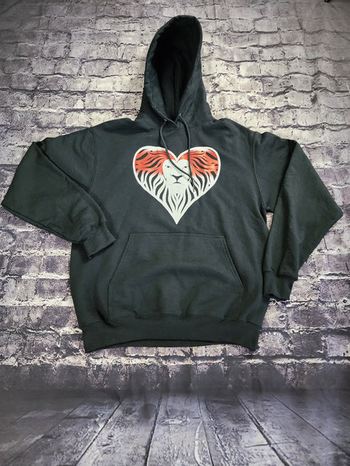 l.e.r.o.c. lion logo hoodie