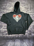 l.e.r.o.c. lion logo hoodie