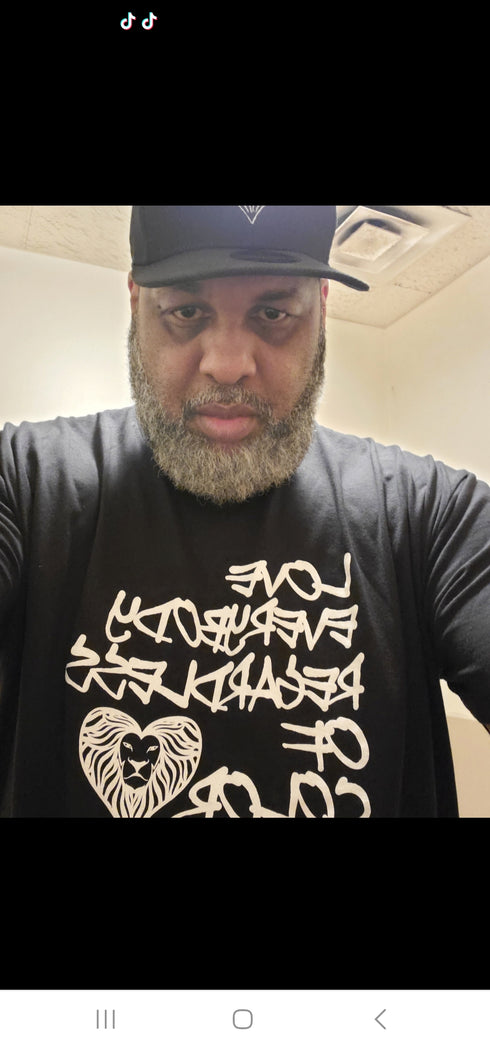 l.e.r.o.c. clothing Graffiti tee black